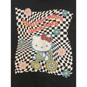 Sanrio Hello Kitty Hoodie~M Med Medium~Y2K~Anime~Kawaii~Kidcore~Psychadelic~CUTE